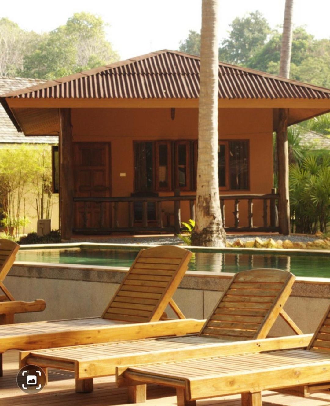 Melina Beach Front Bungalows Tha Lane Bay Exteriér fotografie