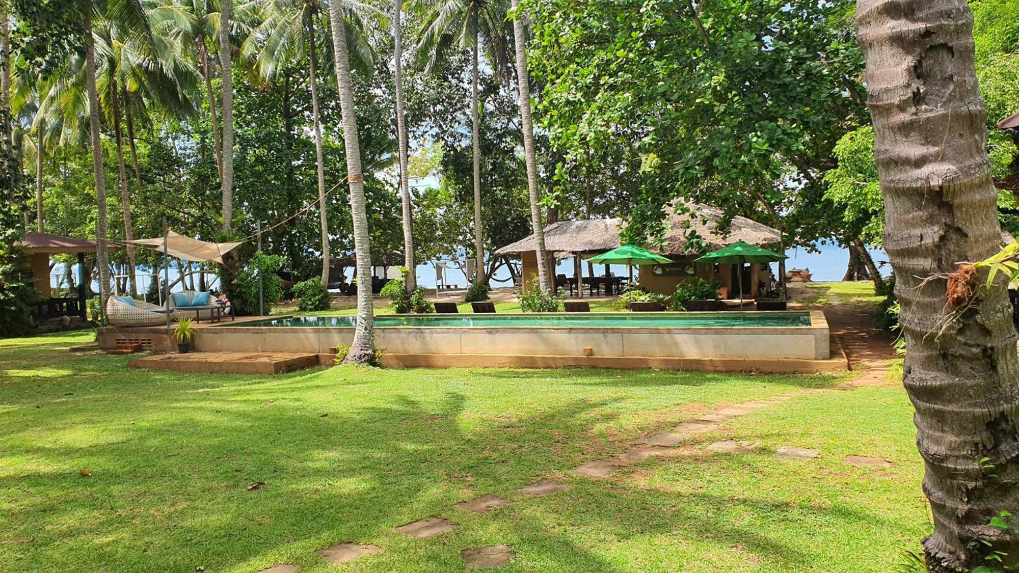 Melina Beach Front Bungalows Tha Lane Bay Exteriér fotografie