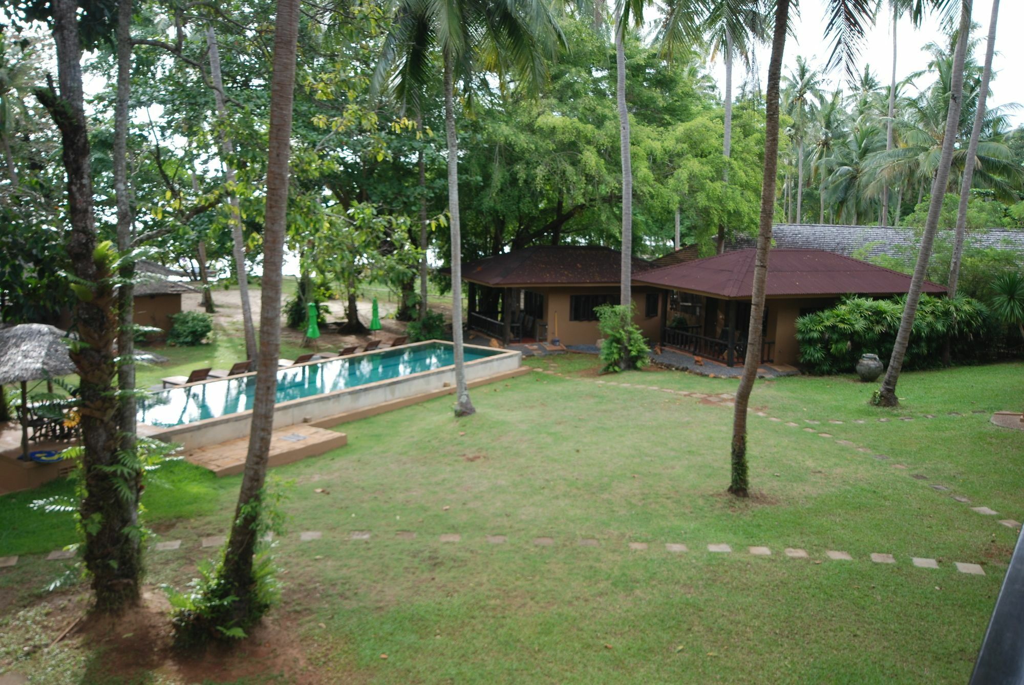 Melina Beach Front Bungalows Tha Lane Bay Exteriér fotografie