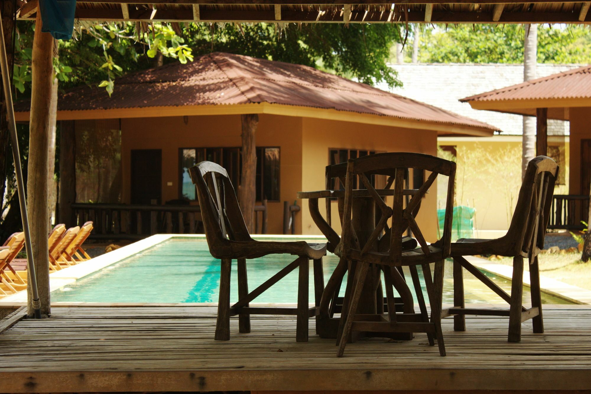 Melina Beach Front Bungalows Tha Lane Bay Exteriér fotografie